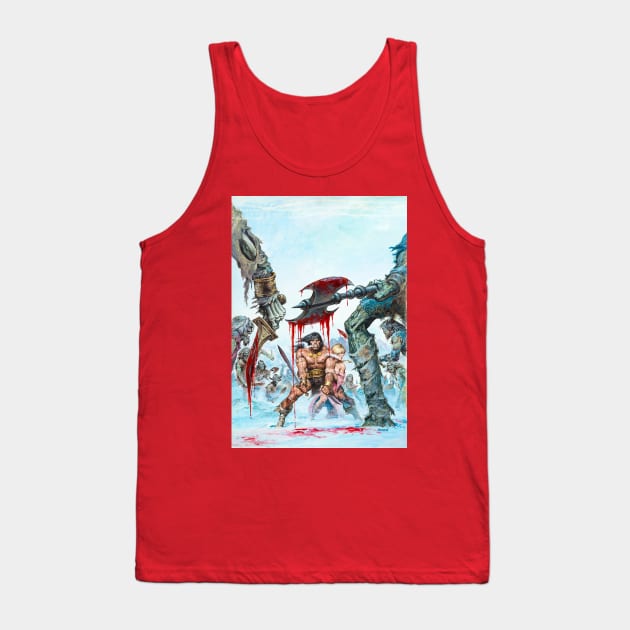 Conan the Barbarian 18 Tank Top by stormcrow